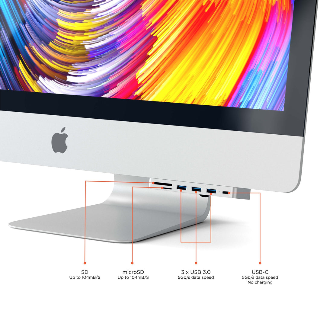 Satechi USB-C Clamp Hub Pro for iMac and iMac Pro